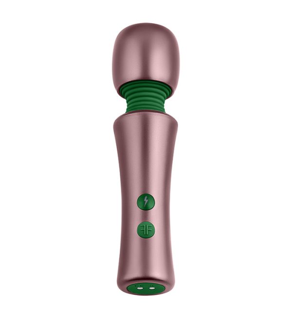 « Gros plan sur la texture lisse du Bougie Wand en silicone premium »