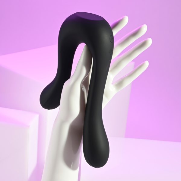 « Illustration des 10 modes de vibration par tige du stimulateur »
