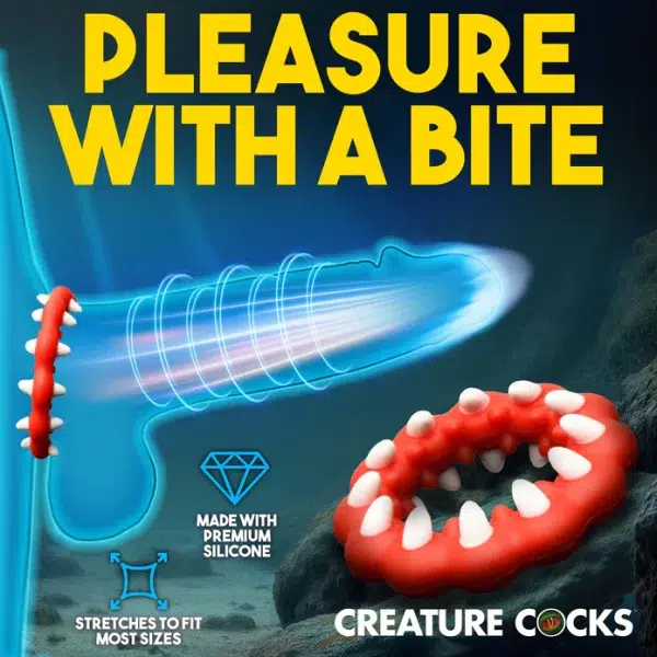 "Fangs Creature Cocks bosses internes, détail, Québec Canada."