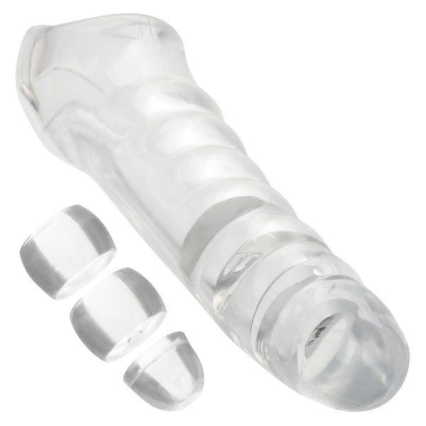 "Gros plan du matériau doux et transparent du Performance Maxx Clear Extension Kit"