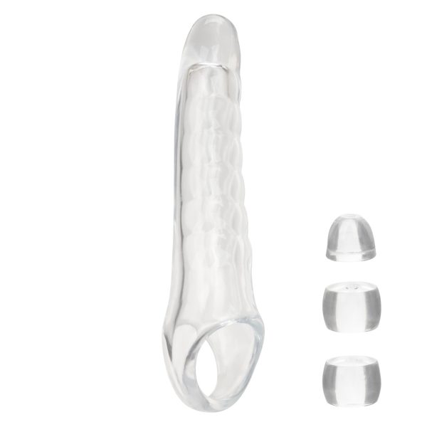 "Performance Maxx Clear Extension Kit avec bouchons ajustables pour homme"