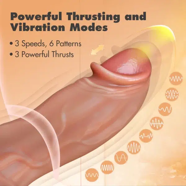 "Dildo Dr. Brody Dr. Skin 9 modes vibration – Sexshop Canada"