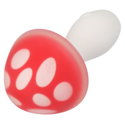 "Muff Shroom, masseur champignon en silicone vibrant, gros plan, Québec Canada."