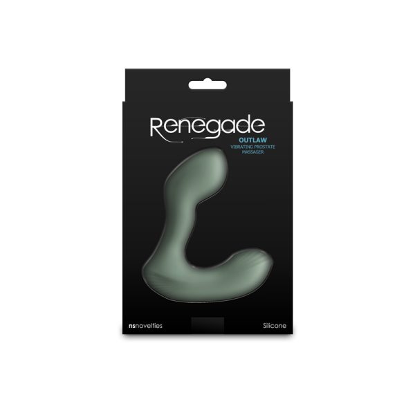 "Sextoy Outlaw Renegade insertable, dimensions visibles, Boutique Le Prince."