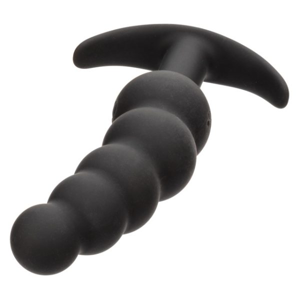 "Plug Vibrant Perlé X5 Boundless 4.5 pouces, vue complète, Boutique Le Prince Québec."