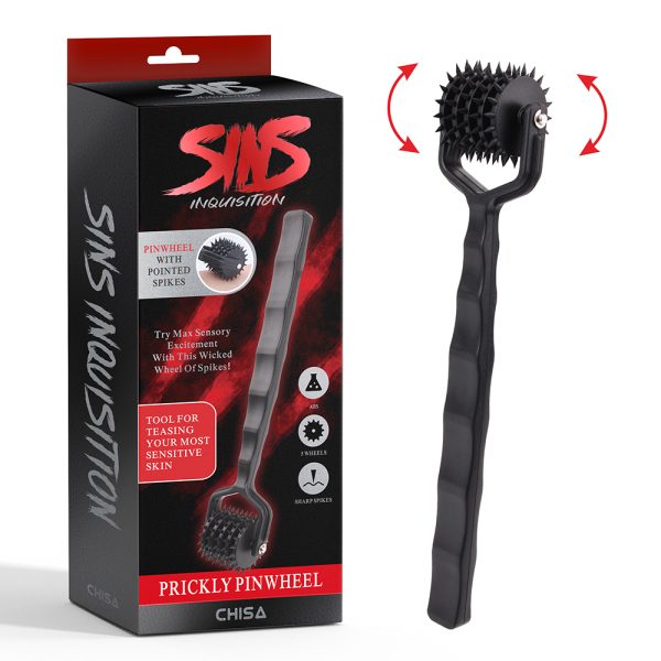 Prickly Pinwheel ergonomique pour excitation maximale