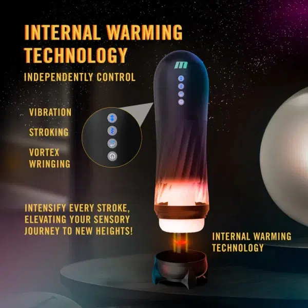 Technologie Vortex Wringer du masturbateur Quantum X