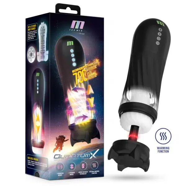 Technologie Vortex Wringer du masturbateur Quantum X