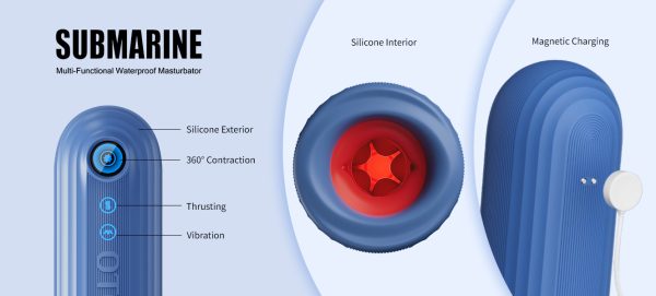 Sextoy waterproof homme Submarine par OTOUCH