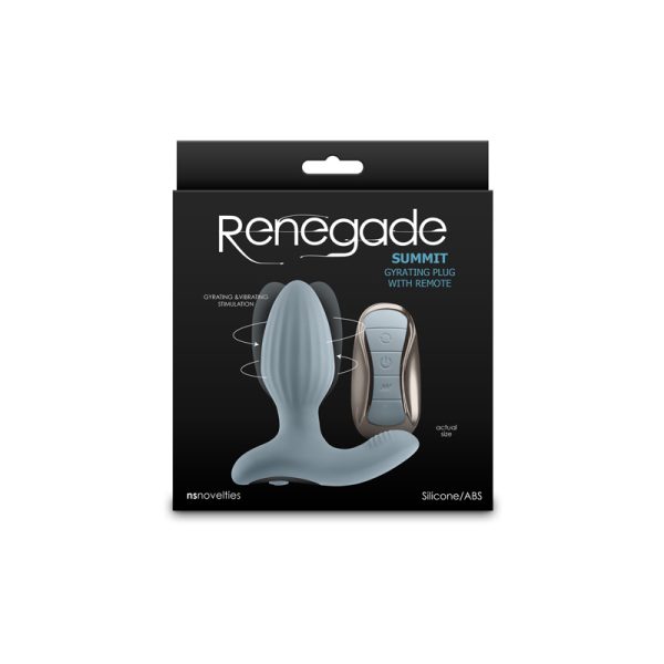 "Plug anal Summit 3.11 pouces gris – Jouet intime Canada"