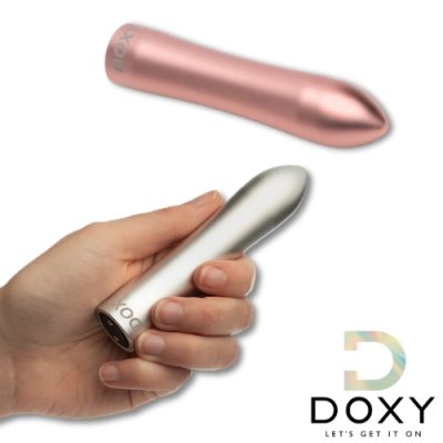 Bouton en silicone sur balle vibrante Doxy