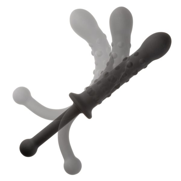 Double extrémité du sextoy anal noir