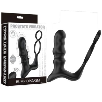Silicone noir et courbure ergonomique pour la prostate