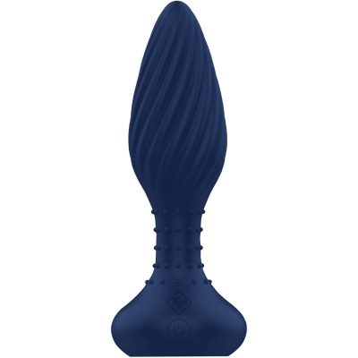 « Design fileté du Plug Vibrant Texturé MaxRim »