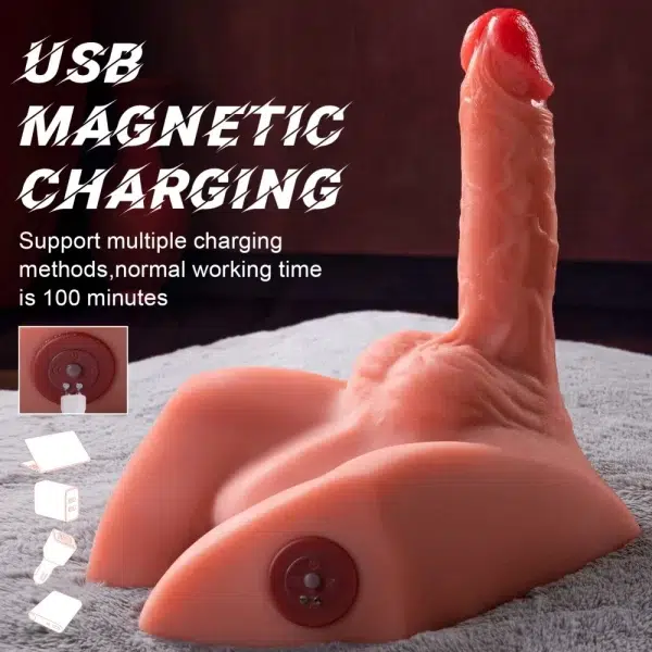 Micheal de Xise – Sextoy rechargeable USB magnétique pour double stimulation