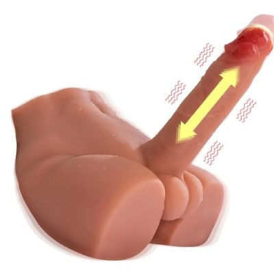 Peel de Xise – Masturbateur-torso réaliste avec dildo et anus intégré