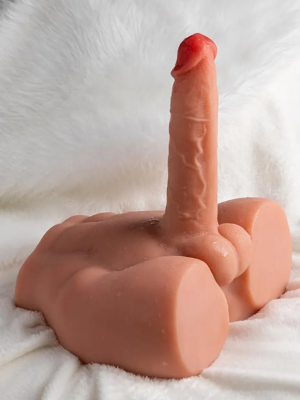 Peel de Xise – Masturbateur-torso réaliste avec dildo et anus intégré