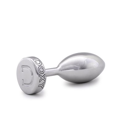 Vue latérale du plug anal en métal Doxy