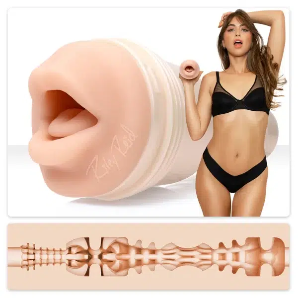 Fleshlight Riley Reid bouche officielle avec texture Insomnia
