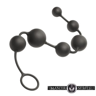 « Perles de Plaisir Anales en Silicone Serpent 6 Master Series »