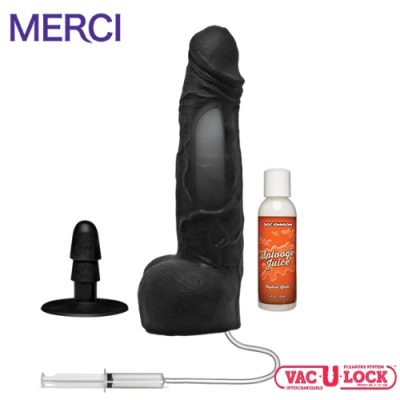 « Gode Squirting Cumplay Cock en ULTRASKYN avec seringue éjaculante »