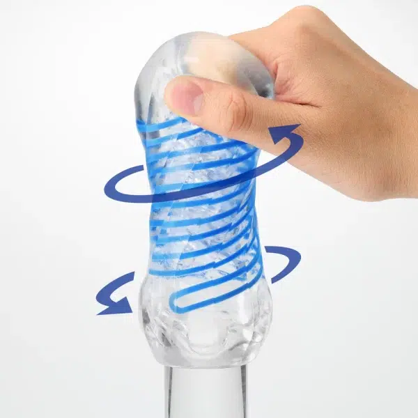 Illustration du mécanisme de spirale du SPINNER