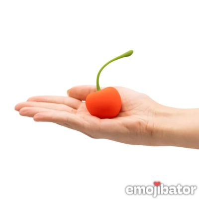 Cherry Emojibator vibromasseur rouge rechargeable USB