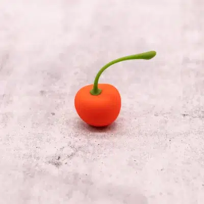 Vibromasseur Cherry Emojibator idéal pour voyages