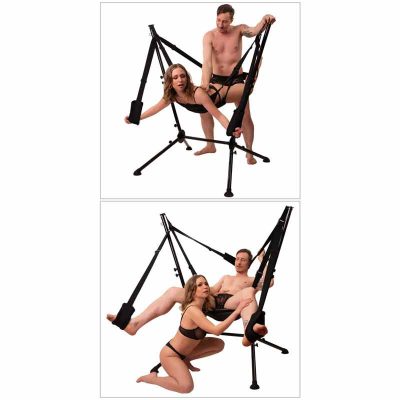 Position assise dans la balançoire sexuelle