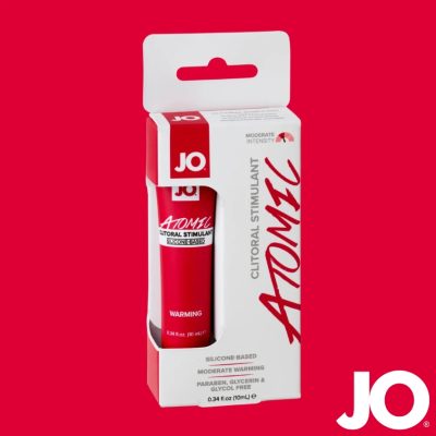 gel chauffant JO Atomique pour plaisir intense