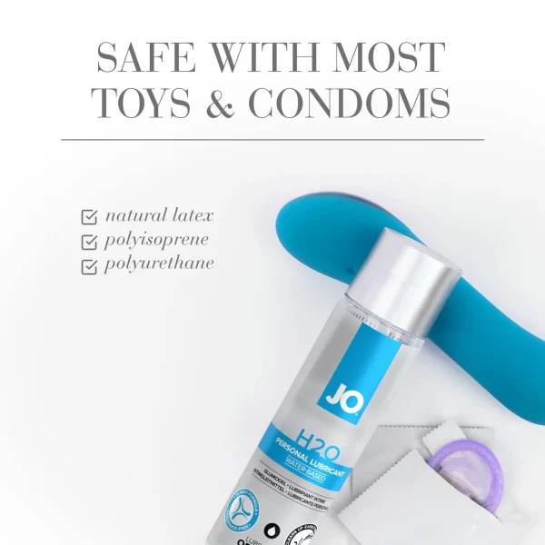 JO H2O Original compatible jouets et préservatifs