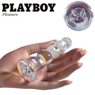 Bijou Perlé en verre de la collection Playboy Pleasure Jewels