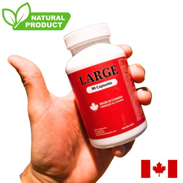 “Large complément naturel pour érection plus grosse et libido”