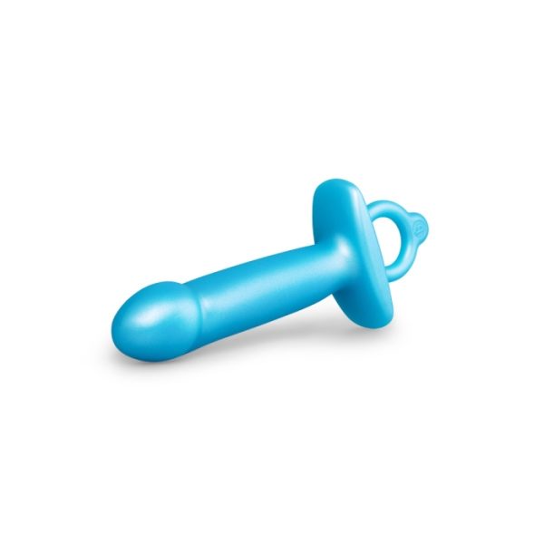 Vue rapprochée du gland du plug Lil Dil – détails anatomiques