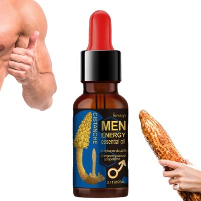 Huile essentielle agrandissement pénis pour homme – flacon Men Energy