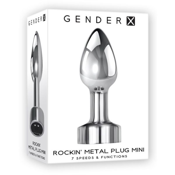 Sextoy anal Rockin Gender X – format mini, effet maxi