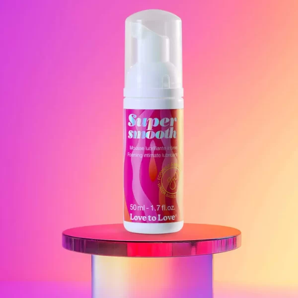 texture mousse lubrifiante naturelle