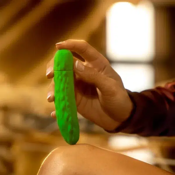 Vibromasseur silicone médical Pickle Emojibator