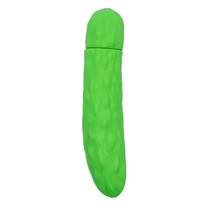 Vibromasseur Pickle Emojibator étanche pour bain et douche