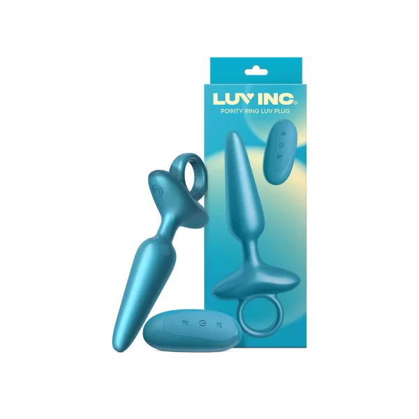 Packaging discret du plug anal vibrant télécommandé Pointy Ring