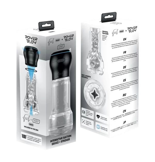 Packaging du combo Feel Pocket + PowerBlow