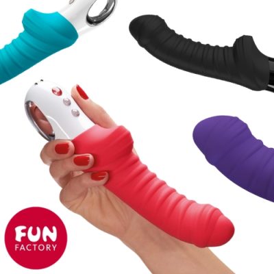 Tiger de Fun Factory – vibromasseur texturé en silicone ondulé