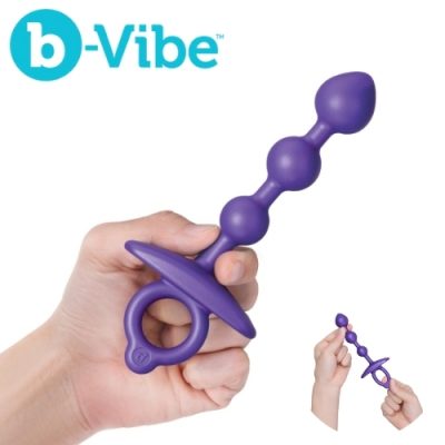 Perles anales Zip – silicone souple et perles de tailles variées