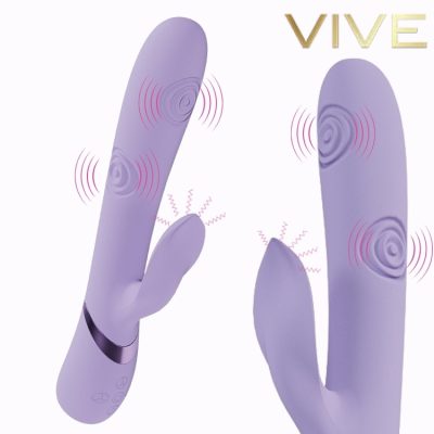 Fronda Dolce VIVE – vibromasseur triple moteur lilas forme feuille