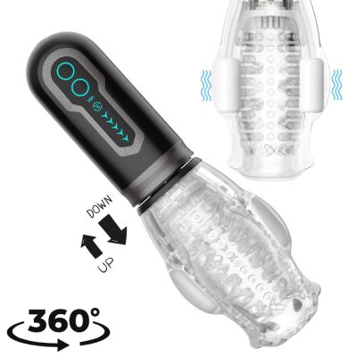 Gawk Gawk 12000 masturbateur automatique pour homme en TPE transparent