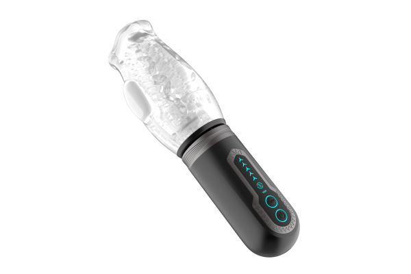 Sex toy homme Gawk Gawk 12000 avec design futuriste transparent