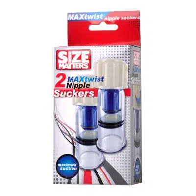 Nipple suckers MAXtwist effet vacuum ajustable molette ergonomique