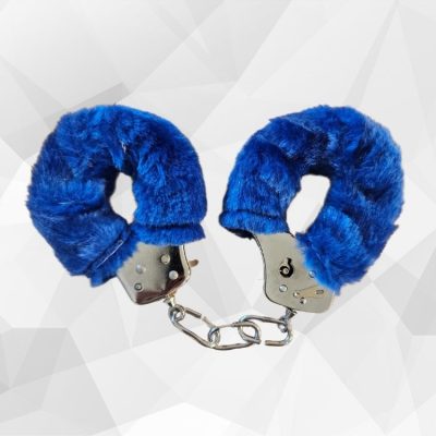 Menottes avec Peluche Bleu