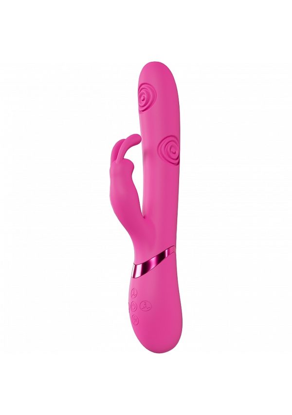 Mimi Dolce VIVE – vibromasseur rabbit triple moteur rose