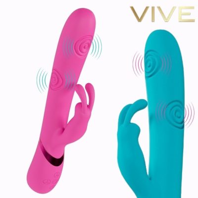 Rabbit triple stimulation point G, clitoris, tapotement interne